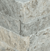 Silver Travertine MSI Field Tiles 4.5" X 9" Mini Corner MSI - Zicana Boutique - 1