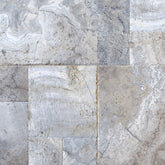 Silver Travertine MSI Field Tiles 48" X 48" Mixed Kit MSI - Zicana Boutique - 1
