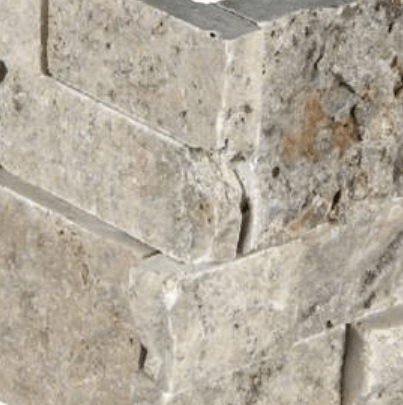 Silver Travertine MSI Field Tiles 6" X 18" Corner MSI - Zicana Boutique - 1