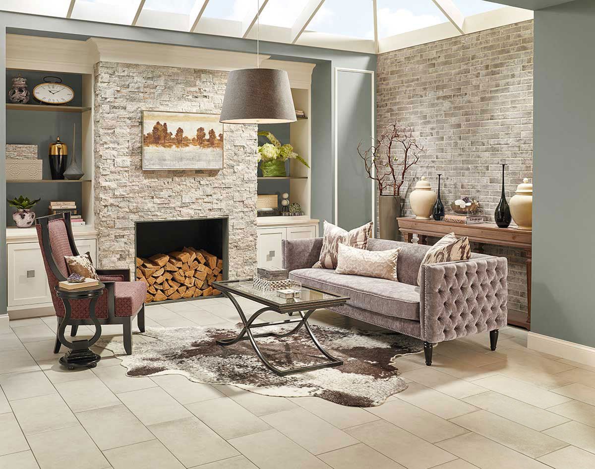 Silver Travertine MSI Field Tiles 6" X 24" Stacked Pattern MSI - Zicana Boutique - 7
