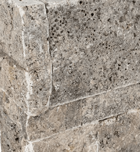 Silver Travertine MSI Field Tiles 9" X 18" XL Corner MSI - Zicana Boutique - 1