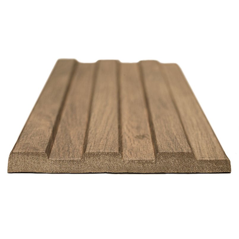 Sinfonia Hip Hop Camel Porcelain MSI Field Tiles 6" X 16" Fluted Pattern MSI - Zicana Boutique - 3