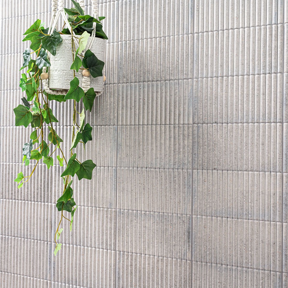 Sinfonia Piano Ceniza Porcelain MSI Field Tiles 4.5" X 9" Fluted Pattern MSI - Zicana Boutique - 4