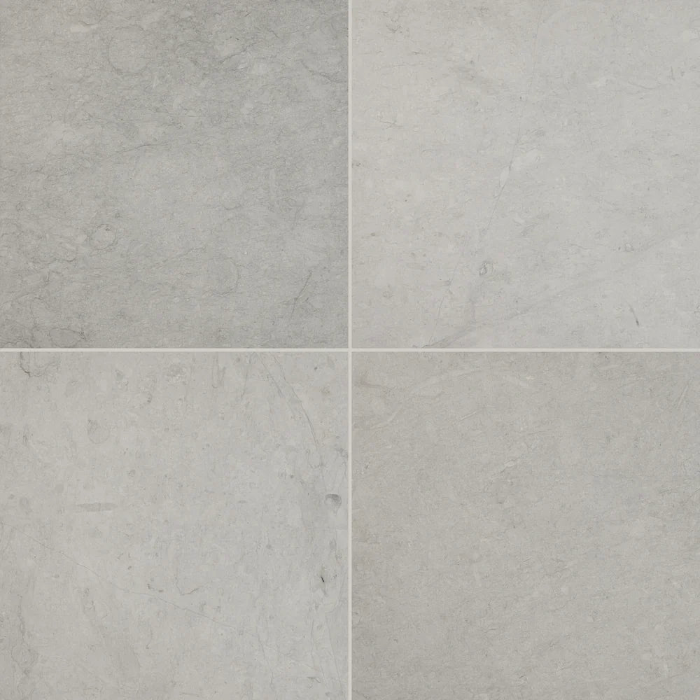 Smoke Royale Limestone Tile 24" x 24" Artistic Tile - Zicana Boutique - 1