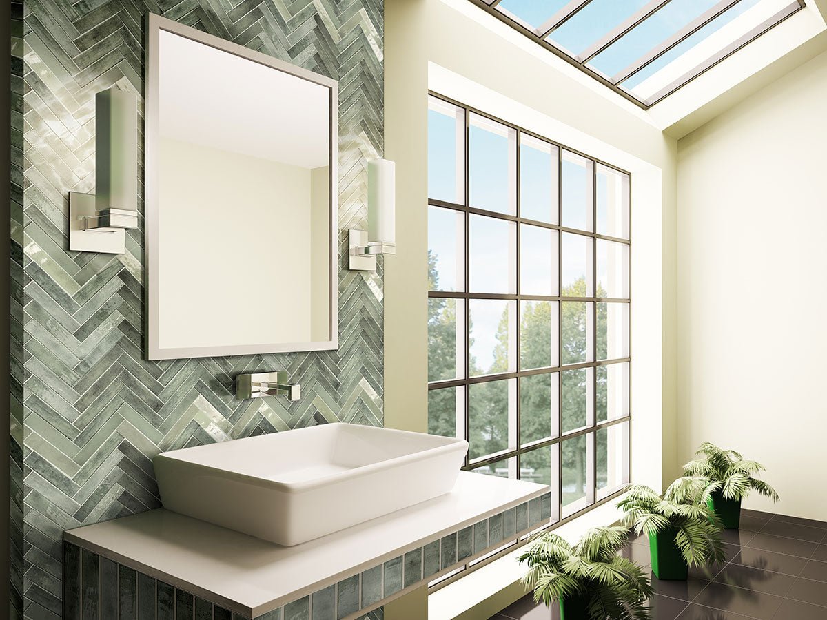 Stella Emerald Ceramic MSI Field Tiles 2" X 10" MSI - Zicana Boutique - 2