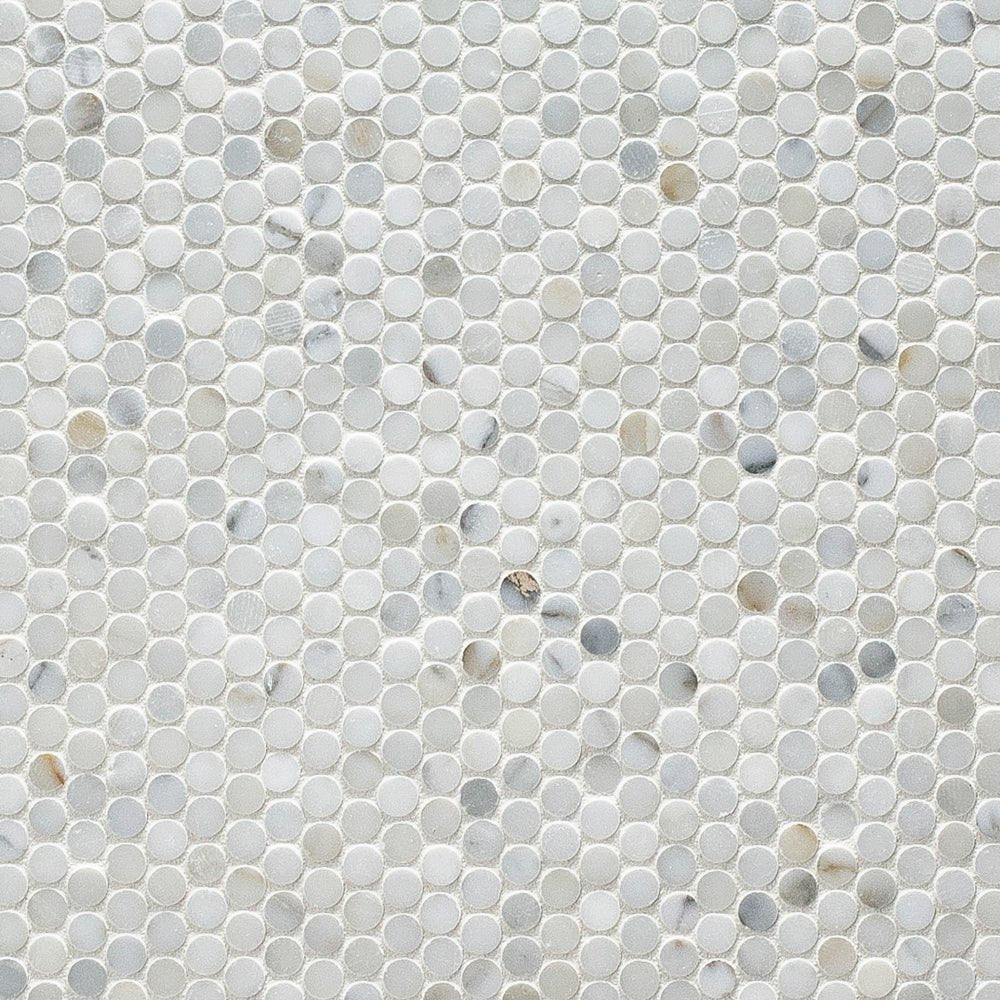 Studs Calacatta Gold Marble Mosaic Artistic Tile - Zicana Boutique - 1
