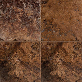 Sunrise Red Travertine Tile 8" x 8" Zicana Boutique - Zicana Boutique - 1