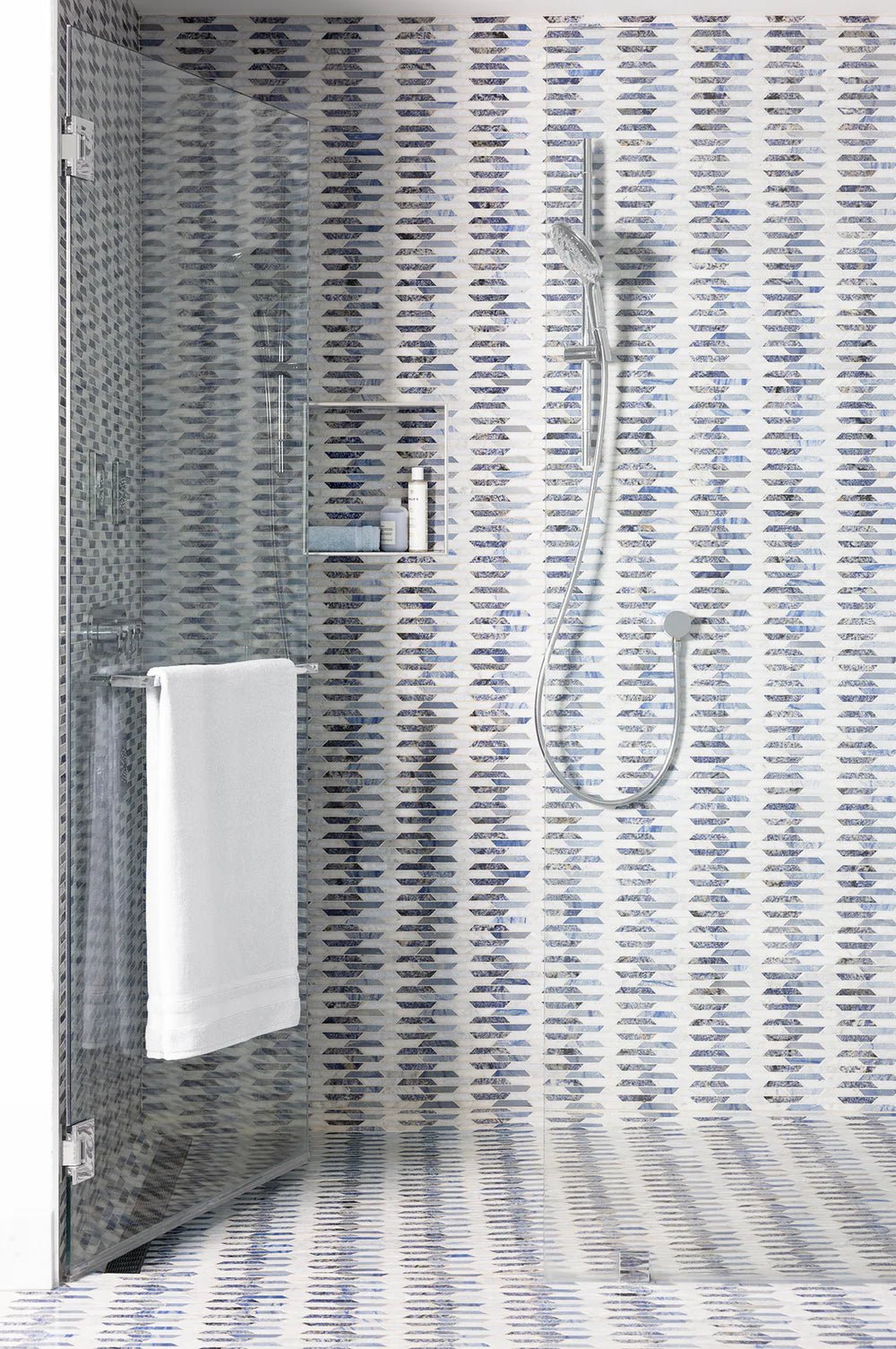 Tappeti Blue Blend Mosaic Artistic Tile - Zicana Boutique - 4