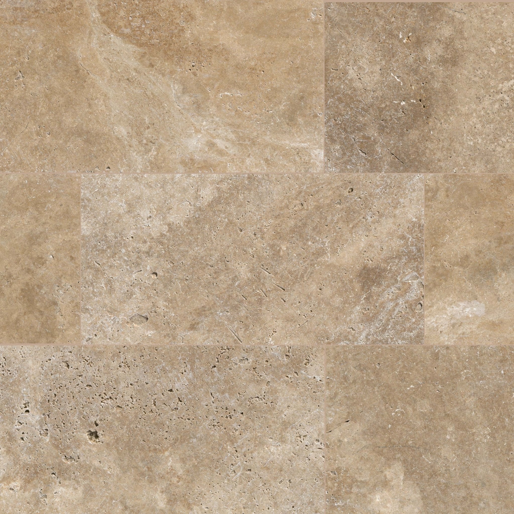 Tuscany Walnut Travertine MSI Pavers 12" X 24" MSI - Zicana Boutique - 1
