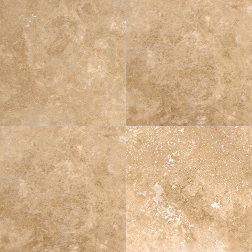 Tuscany Walnut Travertine MSI Pavers 6" X 6" MSI - Zicana Boutique - 1