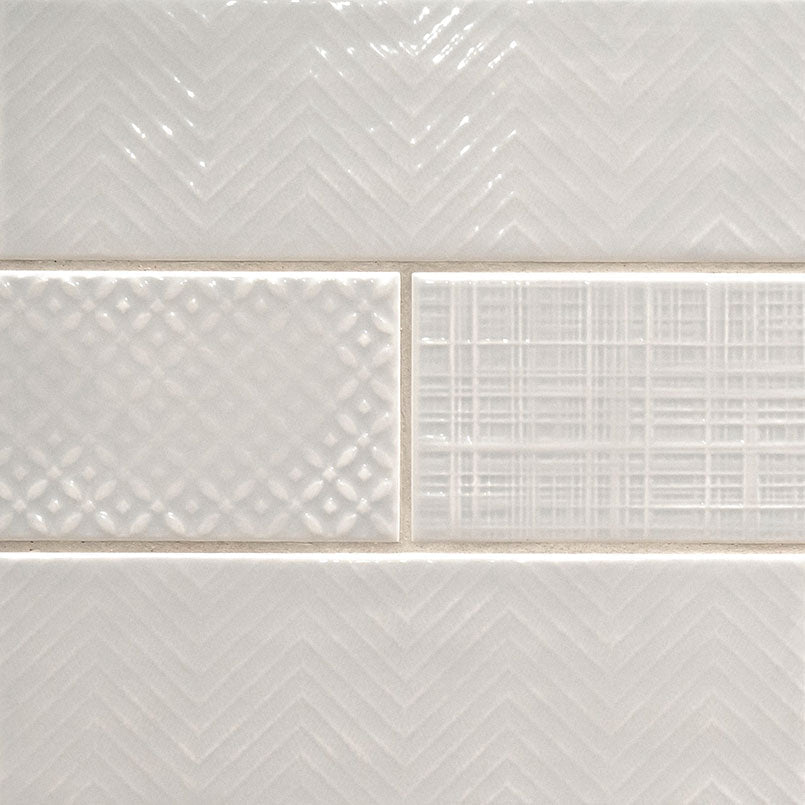 Urbano Dusk 3D Mix Ceramic MSI Field Tiles 4" X 12" MSI - Zicana Boutique - 1