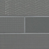 Urbano Graphite 3D Mix Ceramic MSI Field Tiles 4" X 12" MSI - Zicana Boutique - 1