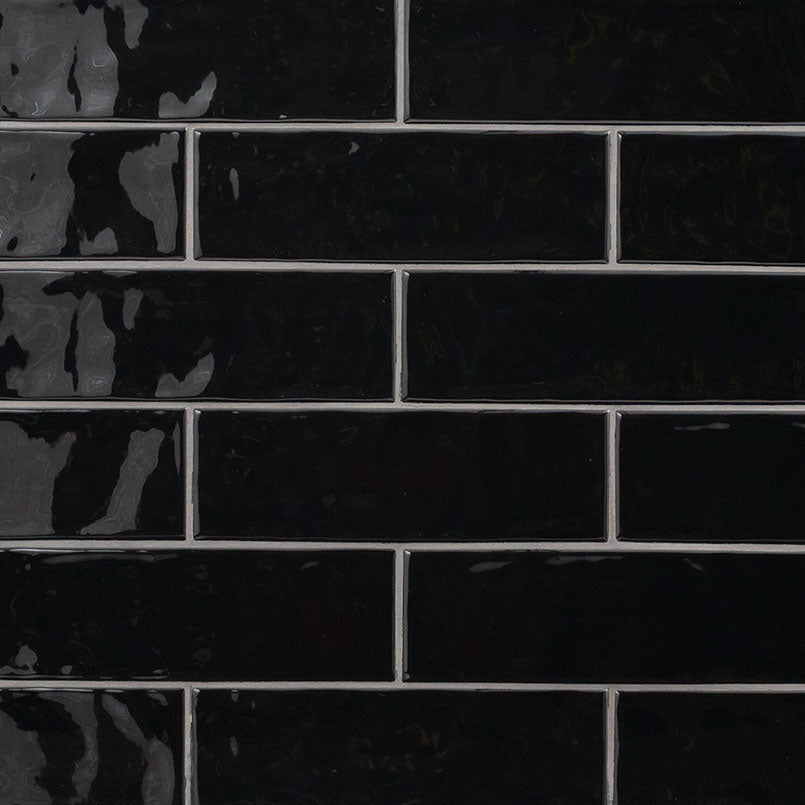 Urbano Ink Ceramic MSI Field Tiles 4" X 12" MSI - Zicana Boutique - 4