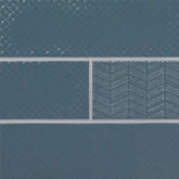Urbano Navy 3D Mix Ceramic MSI Field Tiles 4" X 12" MSI - Zicana Boutique - 1