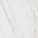 Urbanslat Marmi Gold Ceramic MSI Field Tiles 16" X 48" Fluted MSI - Zicana Boutique - 1