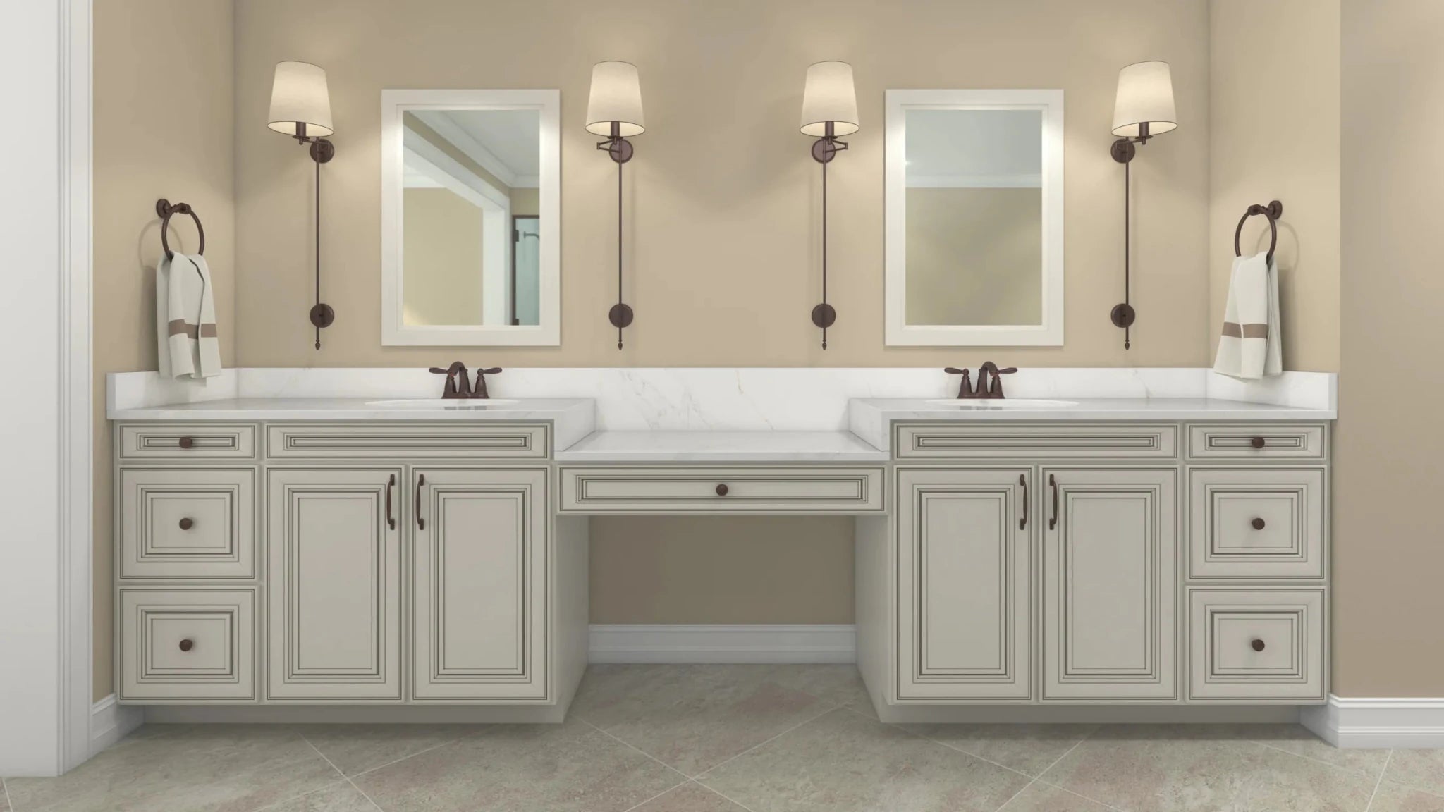 Valla Gold PentalQuartz Architectural Surfaces - Zicana Boutique - 2