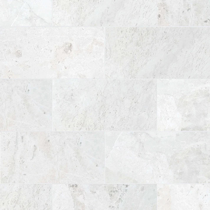 Vanilla Creme Polished Marble Field Tile 6''x12'' Zicana Boutique - Zicana Boutique - 1