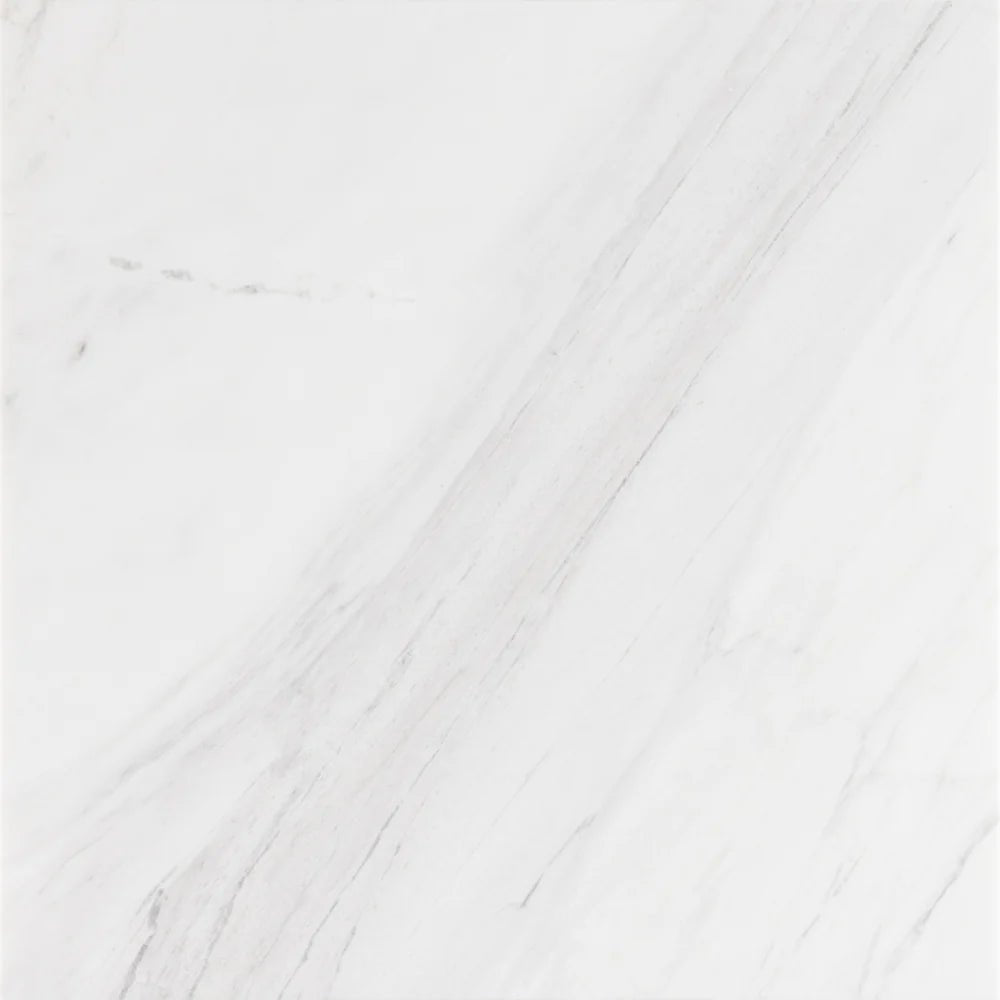 Volakas White Dolomite Marble Tile 18" x 18" Artistic Tile - Zicana Boutique - 2