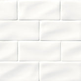 Whisper White Ceramic MSI Field Tiles 3" X 6" MSI - Zicana Boutique - 1