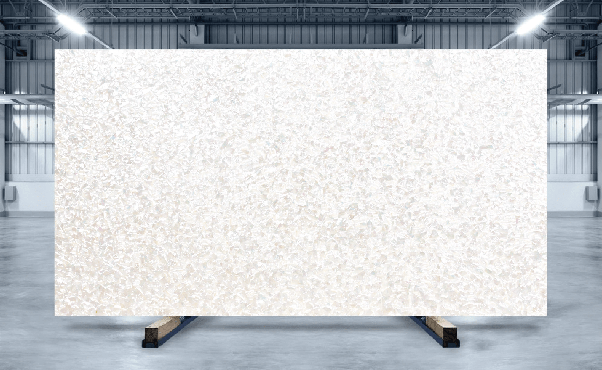 White Mother of Pearl Precious Stone Antolini - Zicana Boutique - 2