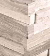 White Oak 3D Marble MSI Field Tiles 6" X 18" Corner MSI - Zicana Boutique - 1