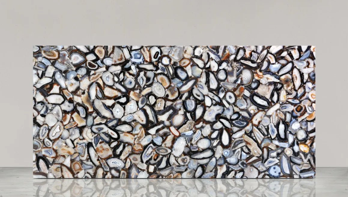 Wild Grey Agate Gemstone Zicana Boutique - Zicana Boutique - 3