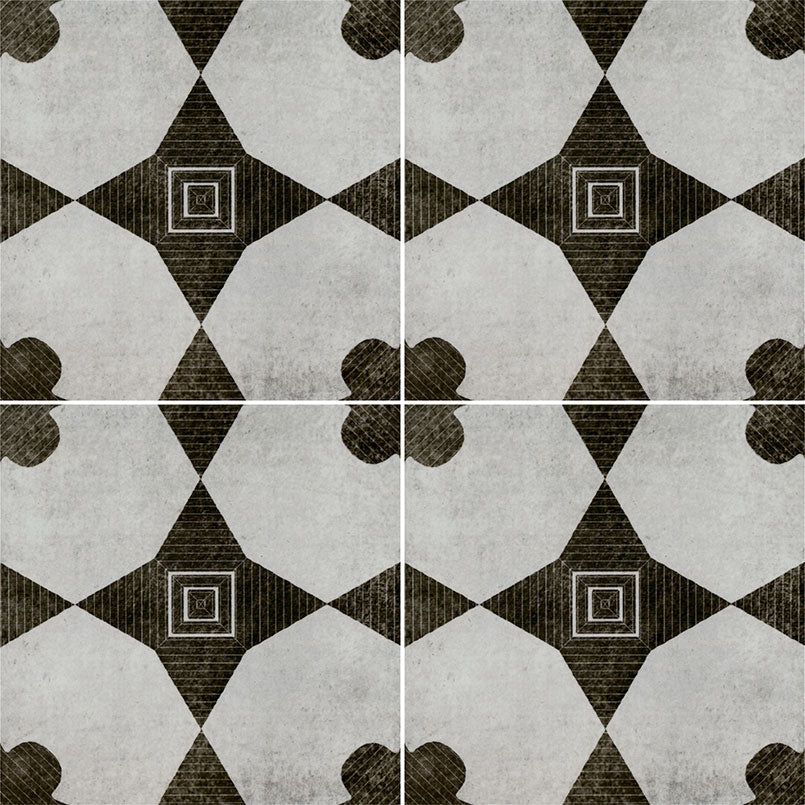 Zaria Sakura Encaustic Porcelain MSI Field Tiles 8" X 8" MSI - Zicana Boutique - 1
