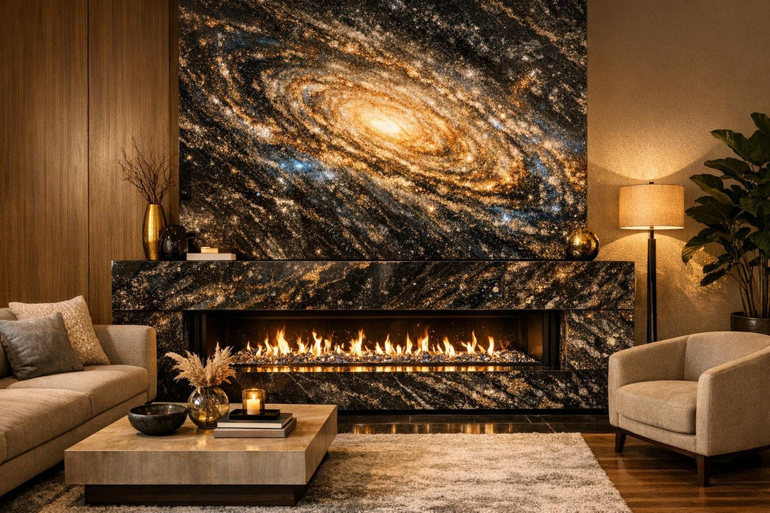 Andromeda Fireplace Elegance at Zicana Boutique - Zicana Boutique