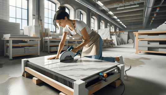 Are Porcelain Slabs Easy to Cut for Precise Installs - Zicana Boutique