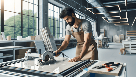 Are Porcelain Slabs Hard to Cut and Install Efficiently - Zicana Boutique