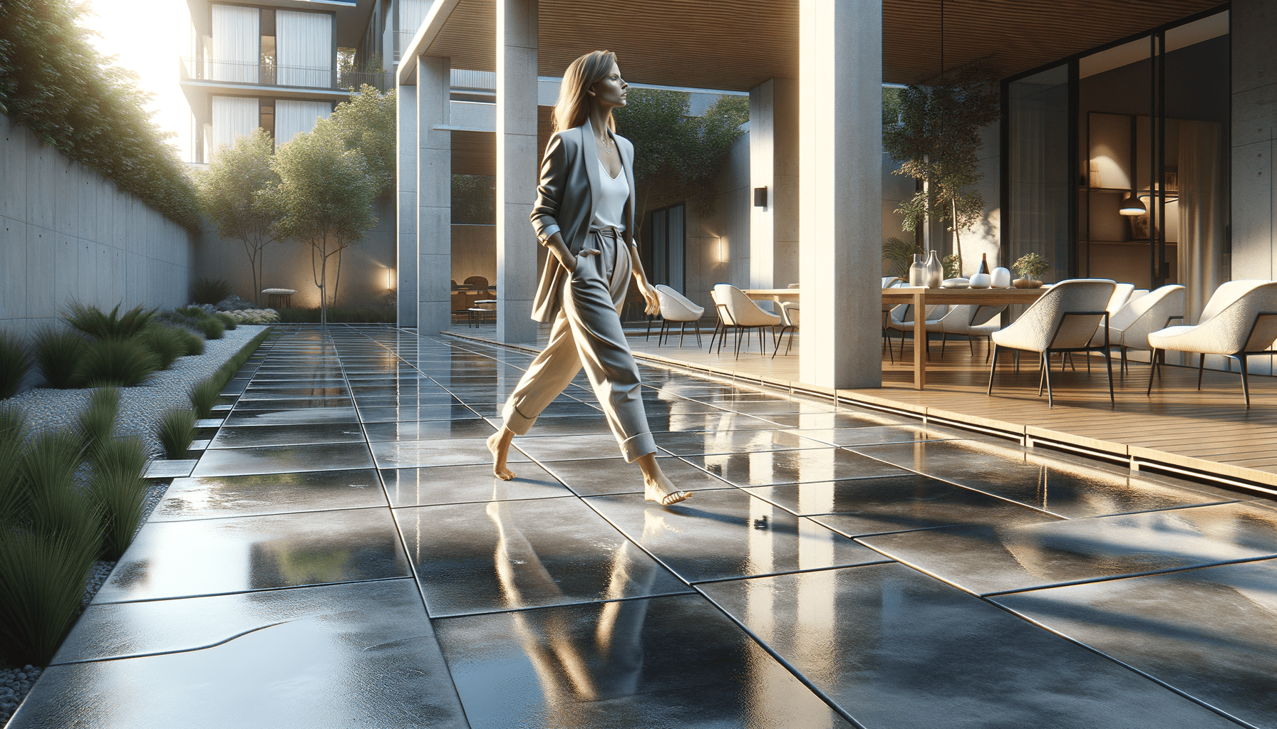 Are Porcelain Slabs Slippery Safety Insights for Every Space – Zicana ...