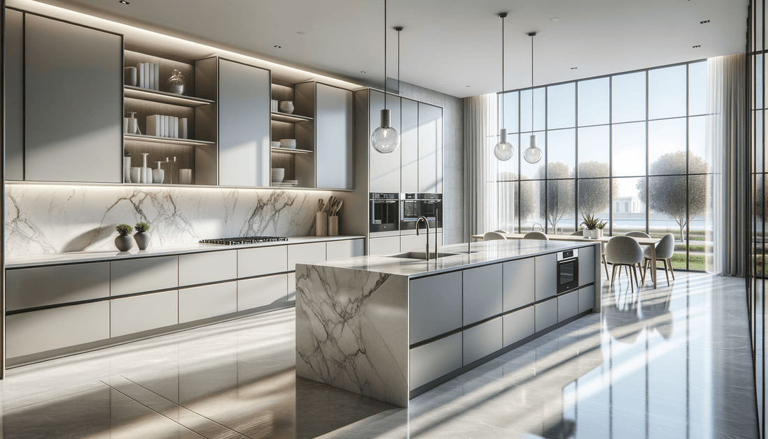 Ariel Silestone Elegance for Luxe Kitchens and Bath Designs - Zicana Boutique