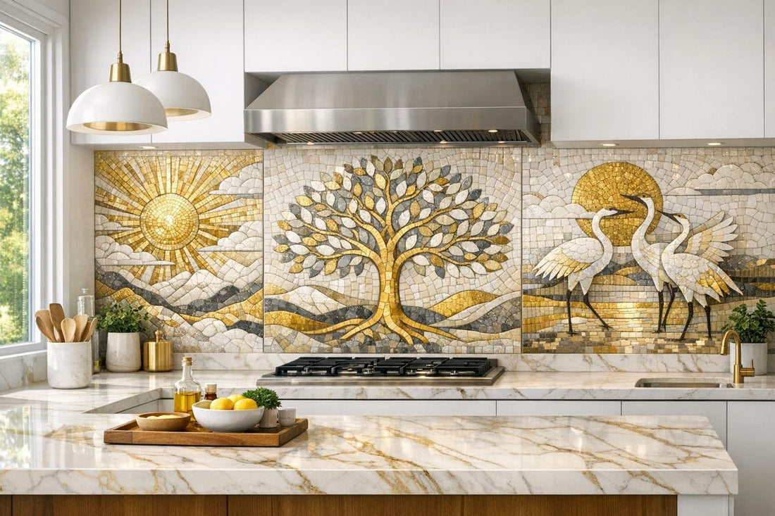 Artworks Tile: Enhance Spaces with Exquisite Stone Creations - Zicana Boutique