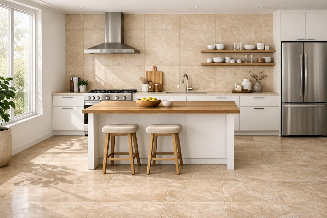 Aura Beige Tile Benefits for Designers and Homeowners - Zicana Boutique