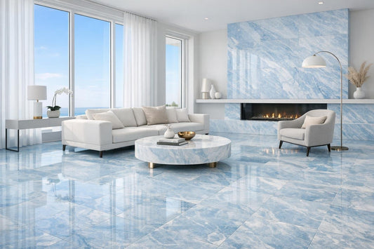 Azul Cielo: Transform Spaces with Exquisite Stone Design - Zicana Boutique