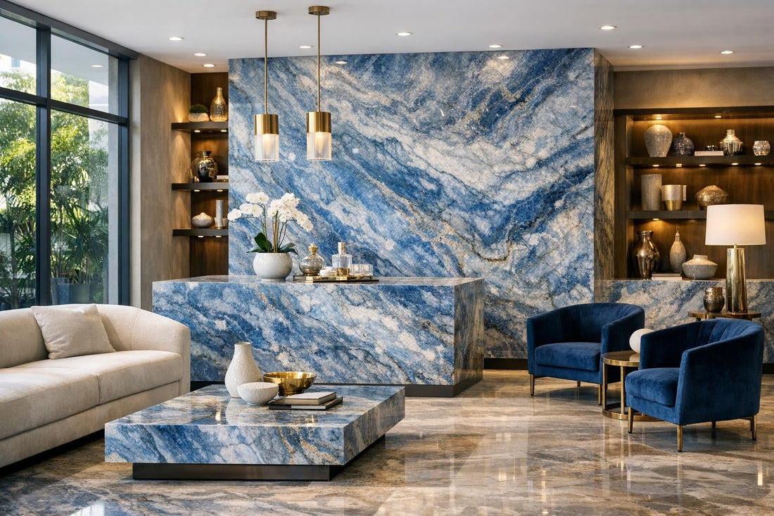 Azul Imperiale Quartzite Elegance at Zicana Boutique - Zicana Boutique