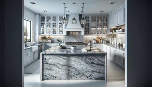 Azul Platino Granite Countertops: Elegance for Discerning Homeowners and Professionals - Z Boutique by Marble Couture