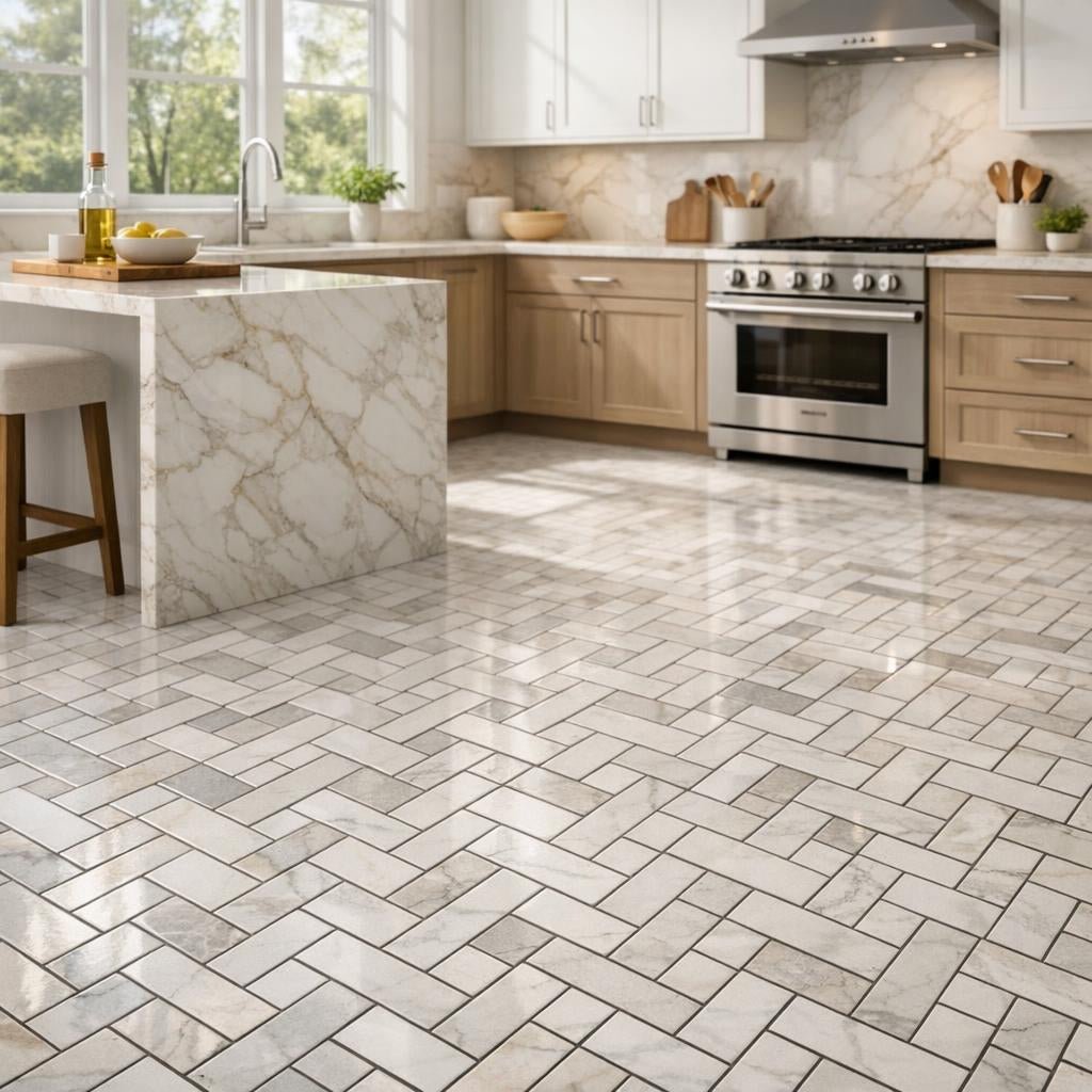Basketweave Tile: Elevate Designs for Homeowners and Professionals - Zicana Boutique