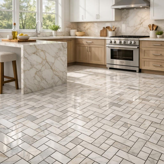 Basketweave Tile: Elevate Designs for Homeowners and Professionals - Zicana Boutique