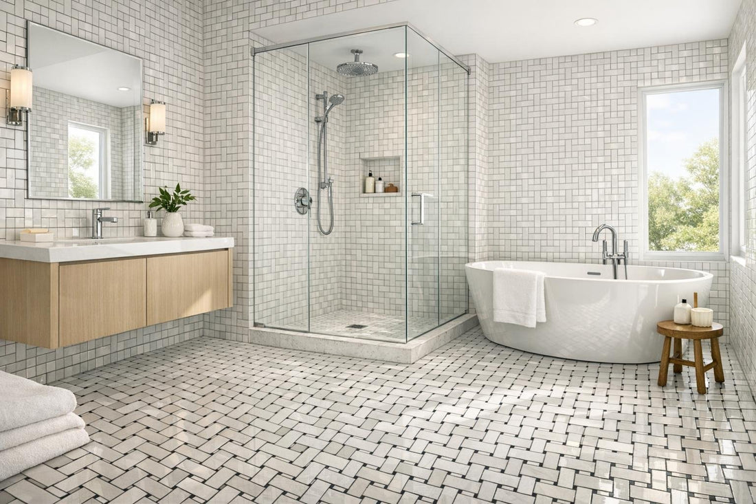 Basketweave Tiles: Ultimate Guide for Designers and Professionals - Zicana Boutique