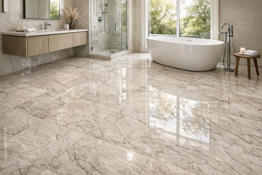 Bathroom Flooring Ideas: Elevate Style with Stone Elegance - Zicana Boutique