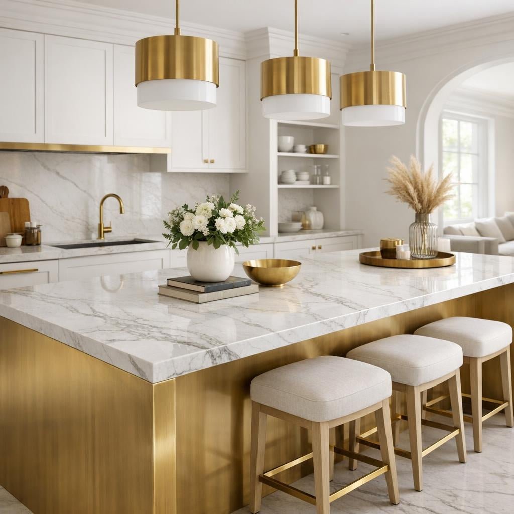 Berkshire Brass Smooth Cambria: Enhance Spaces with Timeless Elegance - Zicana Boutique