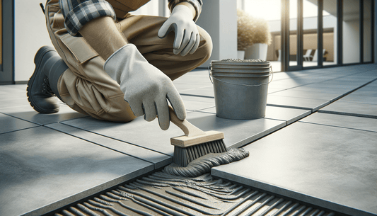 Best Way to Brush in Grout for Porcelain Slabs - Zicana Boutique