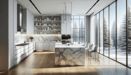 Bianco Calacatta Silestone Design Ideas for Luxury Spaces - Zicana Boutique