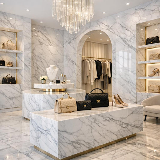 Bianco Dolomiti Marble Elegance: Zicana Boutique's Finest Stone - Zicana Boutique