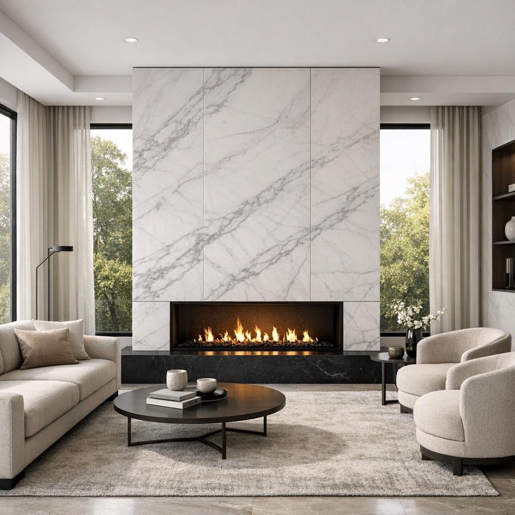 Bianco Lasa Laminam: Elevate Spaces with Timeless Elegance - Zicana Boutique