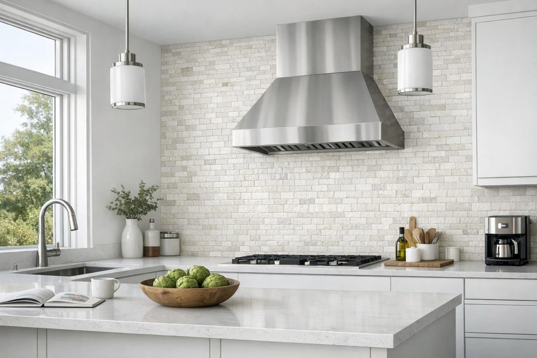 Birch White Travertine Mosaic Insights for Design Professionals - Zicana Boutique