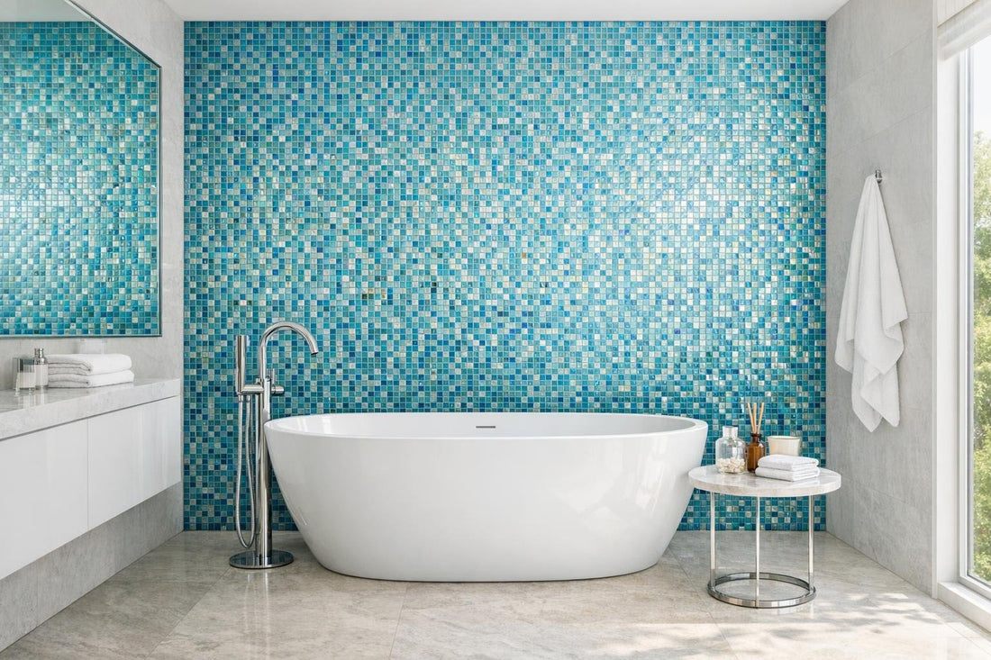 Bisazza Sydney Glass Mosaic: Elegant Design Solution - Zicana Boutique