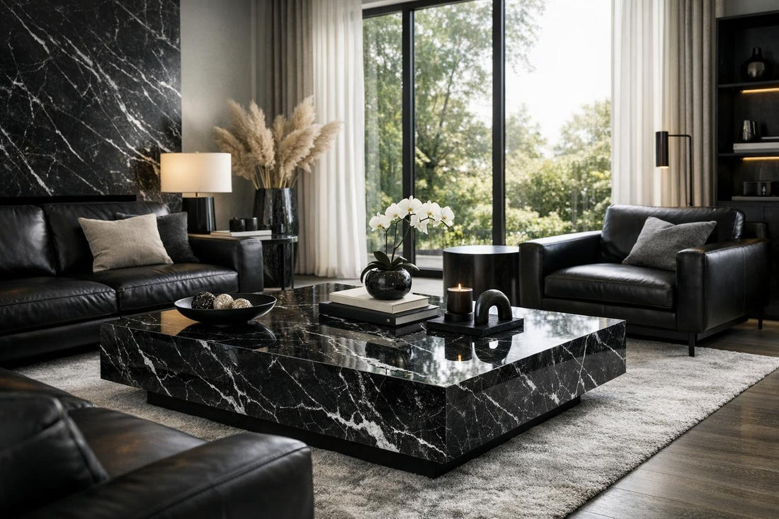 Black Marble: Elevate Spaces with Timeless Elegance - Zicana Boutique