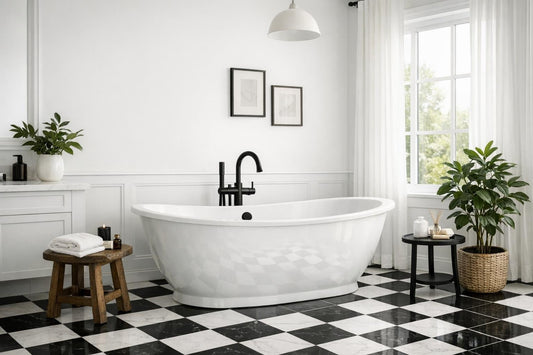 Black White Tile: Elegant Solutions for Professionals and Homeowners - Zicana Boutique